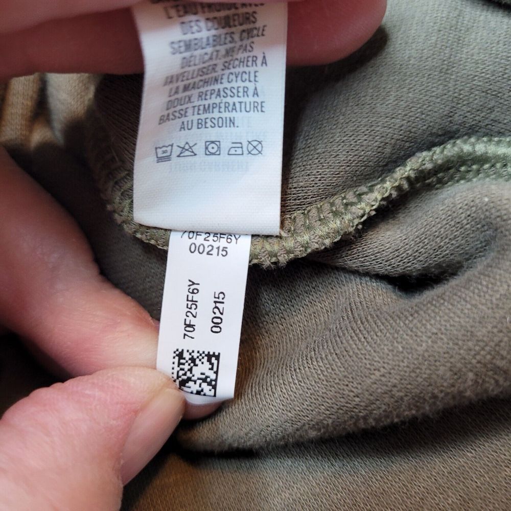 Aerie Womens Green Crewneck Sweatshirt Size Med Side Slits - Picture 5 of 8